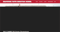 Desktop Screenshot of grapevinefaith.com